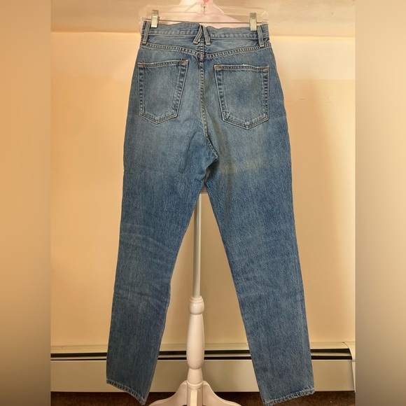 SLVRLAKE Women’s Distressed Beatnik High Waisted Blue Denim Jeans size 29 - Picture 5 of 9